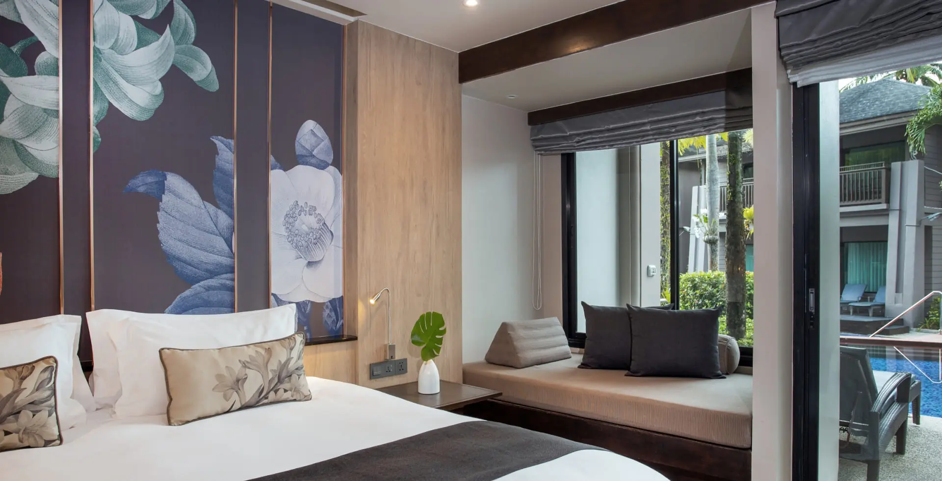 Deluxe Pool Access 45 sq.m. / 28 rooms (Double bed) – Zimmeransicht